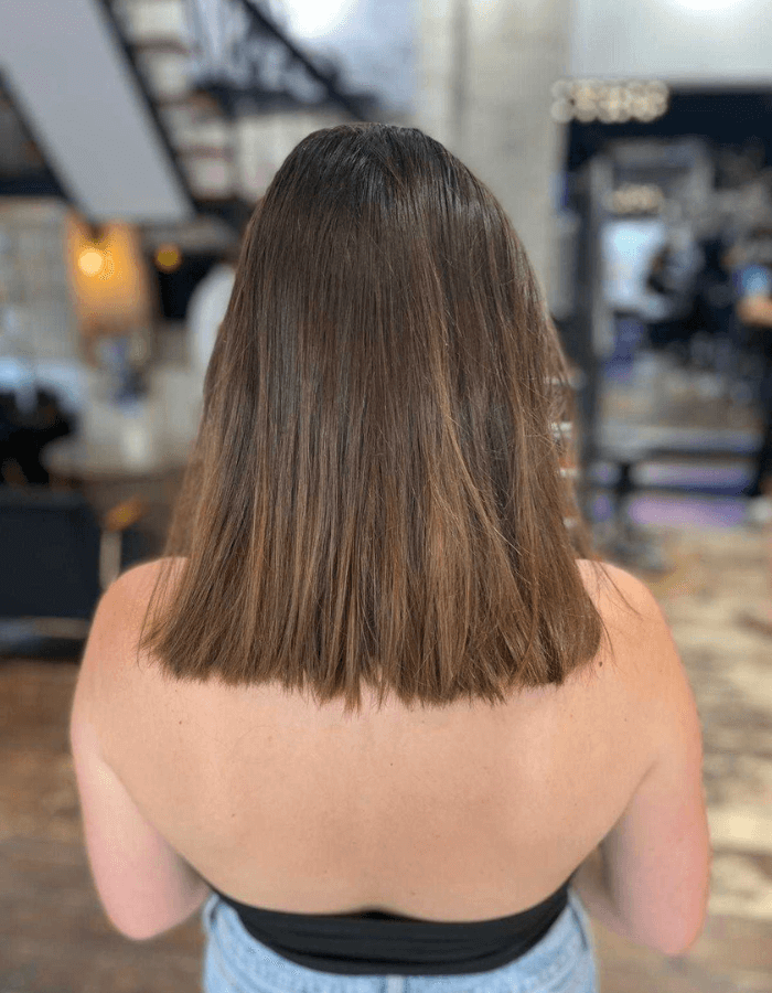 Blayage + carré - Coiffeur Angers Balayage, ombré et carré coiffeur Angers