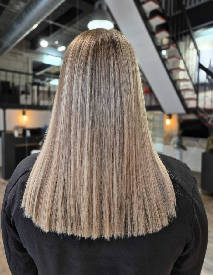 Blond, balayage coiffeur Angers et Trélazé Balayage à Angers - Coiffeur